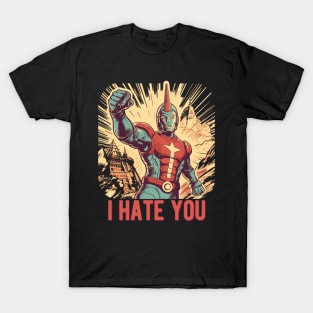 Ultraman Parody Propaganda Retro Style T-Shirt